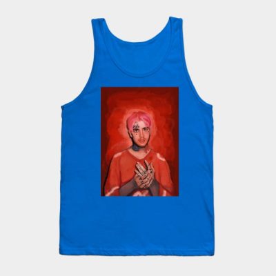 Lil Peep Digital Portrait Tank Top Official Lil Peep Merch