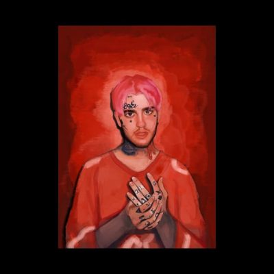 Lil Peep Digital Portrait Mug Official Cow Anime Merch