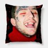 Lil Peep Throw Pillow Official Lil Peep Merch