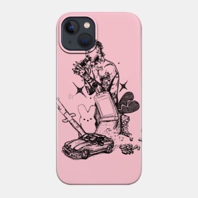 Lil Peep Sketch Collage Phone Case Official Lil Peep Merch