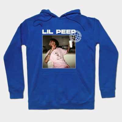 Aesthetic Lil Peep Smoke And Drink Design Hoodie Official Lil Peep Merch