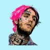 Lil Peep Throw Pillow Official Lil Peep Merch