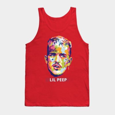 Lil Peep Artwork Tank Top Official Lil Peep Merch