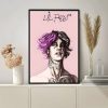 Hip Hop Rapper Lil Peep Posters POSTER Posters For Room Living Canvas Painting Print Japan Art 8 - Lil Peep Merch