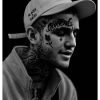 Singer Star Rapper Lil Peep Portrait Posters Canvas Painting Modular Hd Printed Wall Art Picture For 7 - Lil Peep Merch