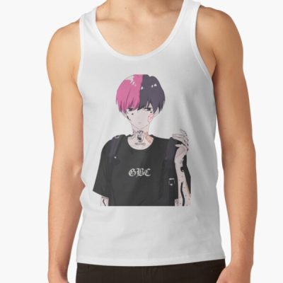 Lil Peep Anime Tank Top Official Lil Peep Merch