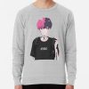 ssrcolightweight sweatshirtmensheather greyfrontsquare productx1000 bgf8f8f8 4 - Lil Peep Merch