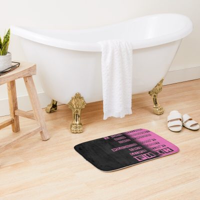 Don'T Cry Baby Life Ain'T Fair - Lil Peep Quotes Bath Mat Official Lil Peep Merch