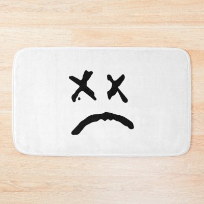 Sad Face Lil Peep Bath Mat Official Lil Peep Merch