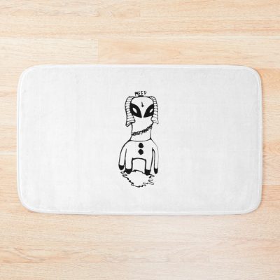 Lil Peep Style Meep Alien Tattoo Bath Mat Official Lil Peep Merch