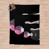 Lil Peep Anime Throw Blanket Official Lil Peep Merch