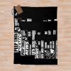 Lil Peep Style Alien News Throw Blanket Official Lil Peep Merch