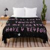 Look At The Sky Stars Have A Reason - Lil Peep Quotes Throw Blanket Official Lil Peep Merch