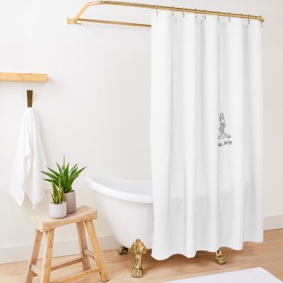 Lil Peep Hell Boy Shower Curtain Official Lil Peep Merch