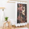 Lil Peep Face Art Shower Curtain Official Lil Peep Merch