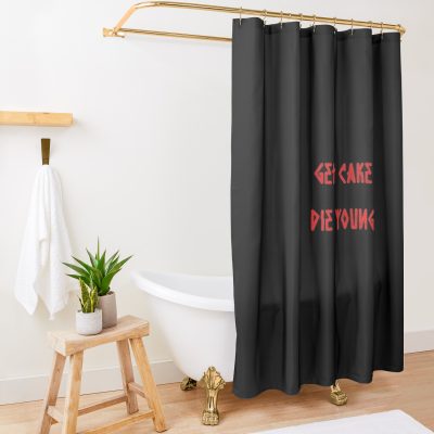 Lil Peep  Minimalist Typography Shower Curtain Official Lil Peep Merch