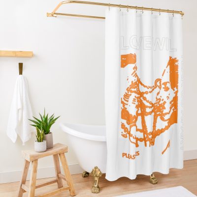 Lil Peep Love Will Shower Curtain Official Lil Peep Merch