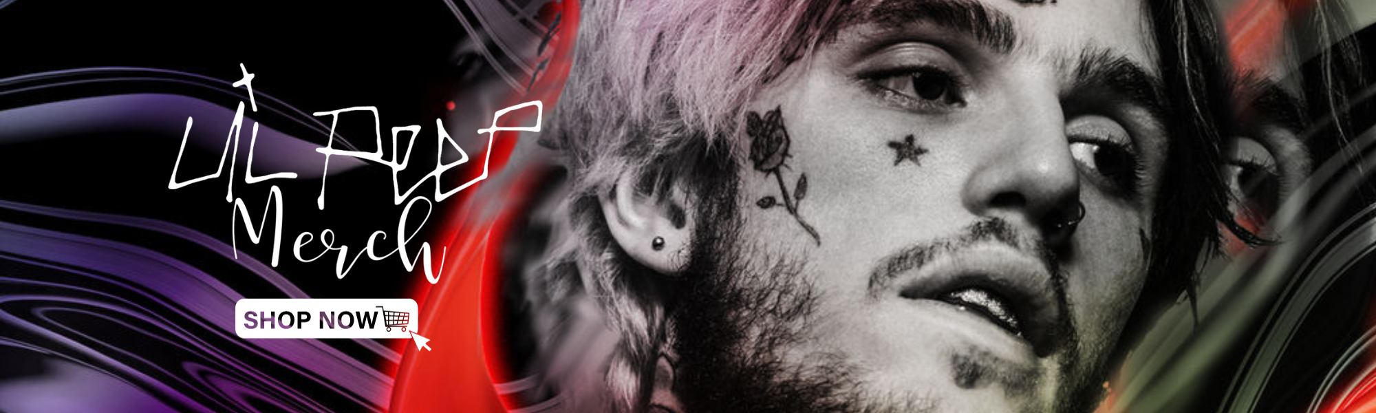 Lil Peep Merch Banner 2