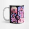 Pink Lil Peep Mug Official Cow Anime Merch